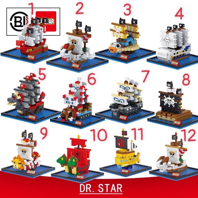 (SẴN) Bộ lắp ráp lego thuyền hải tặc (02)