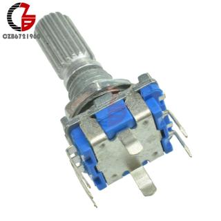 Set 2 núm công tắc mã hóa dạng xoay EC11 15mm 20mm chiết áp âm thanh kỹ thuật số chất lượng cao