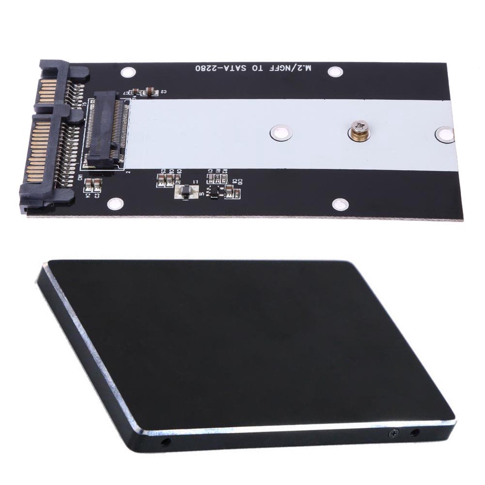 B Key M.2 NGFF SSD to 2.5in SATA  Converter Adapter Card 2230-2280