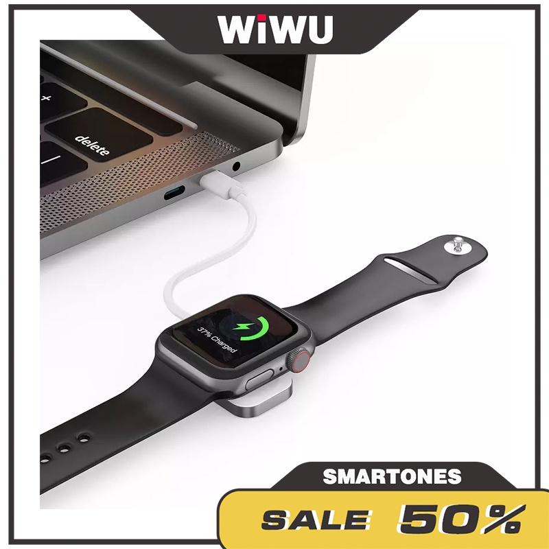 Đế sạc Wiwu M16 & M16 Pro cho đồng hồ Series 1/2/3/4/5/6/7/8 và SE