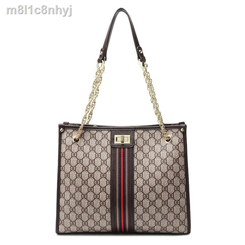 túi tote retro cho nữ 2021 da mới tất cả các kết hợp đeo chéo thời trang in vai đơn | BigBuy360 - bigbuy360.vn