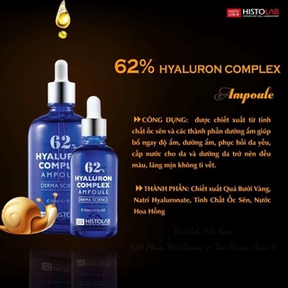 Serum dưỡng ẩm căng bóng da 62 HA 50ml