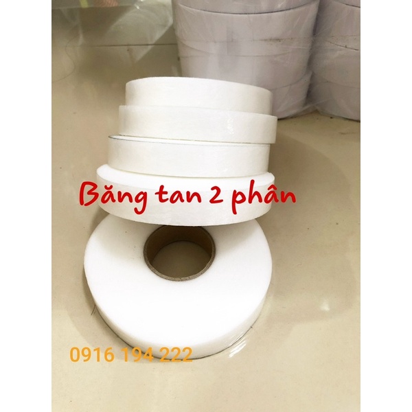 Keo tan 1cm - 2cm (Keo dính 2 mặt)