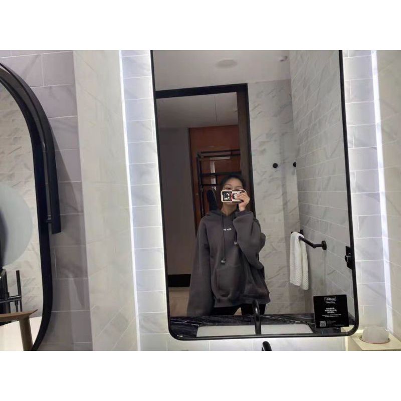 Áo nỉ hoodie nữ from rộng có mũ hàn quốc,áo hoodie from rộng tay bồng,chất nỉ bông dày,phong cách unisex | BigBuy360 - bigbuy360.vn