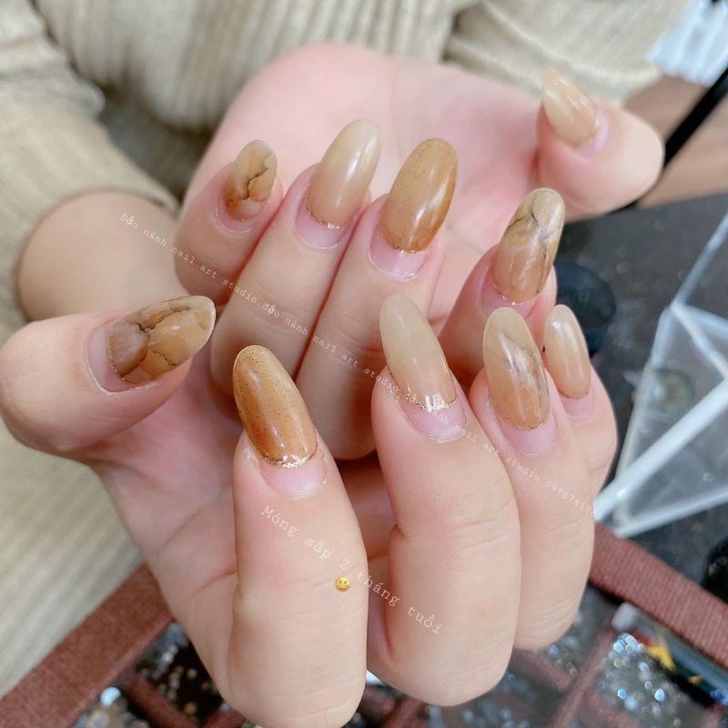 Gel tip ,gel gôm đắp móng,vá móng màu clear 60ml