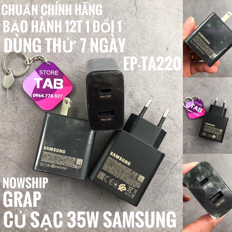 Củ Sạc 35w Samsung EP-TA220 Chính Hãng - Bảo Hành 12 Tháng