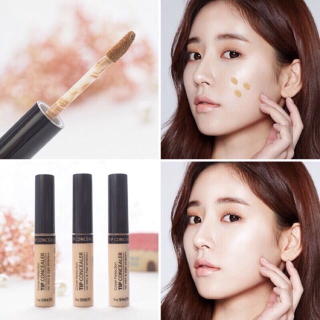 Korean concealer with sun protection factor SPF28