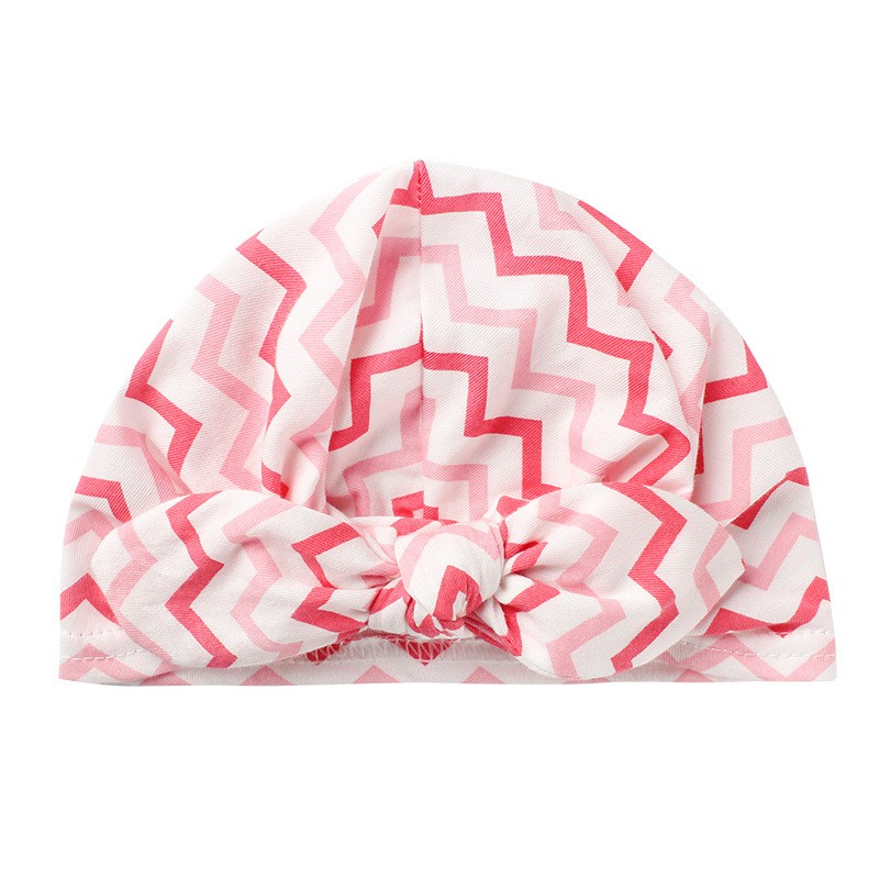 [FREESHIP- RẺ NHẤT SHOPEE] TURBAN HỌA TIẾT CHO BÉ GÁI 0-18 THÁNG- Giao màu ngẫu nhiên