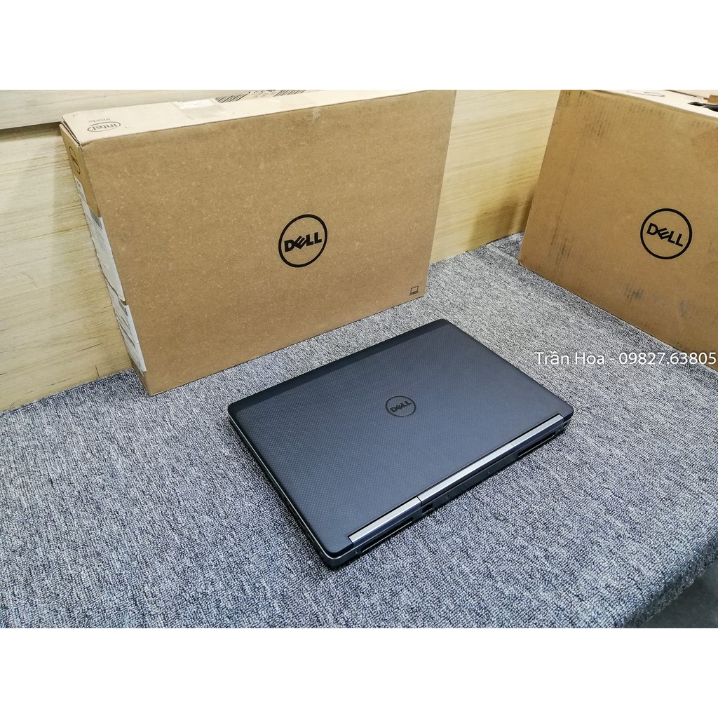 Laptop Dell Precision 7510 - Core i7 6820HQ, Ram 32GB, ổ SSD M2 256GB + HDD 1TB, VGA Nvidia Quadro M2000M chuyên đồ họa