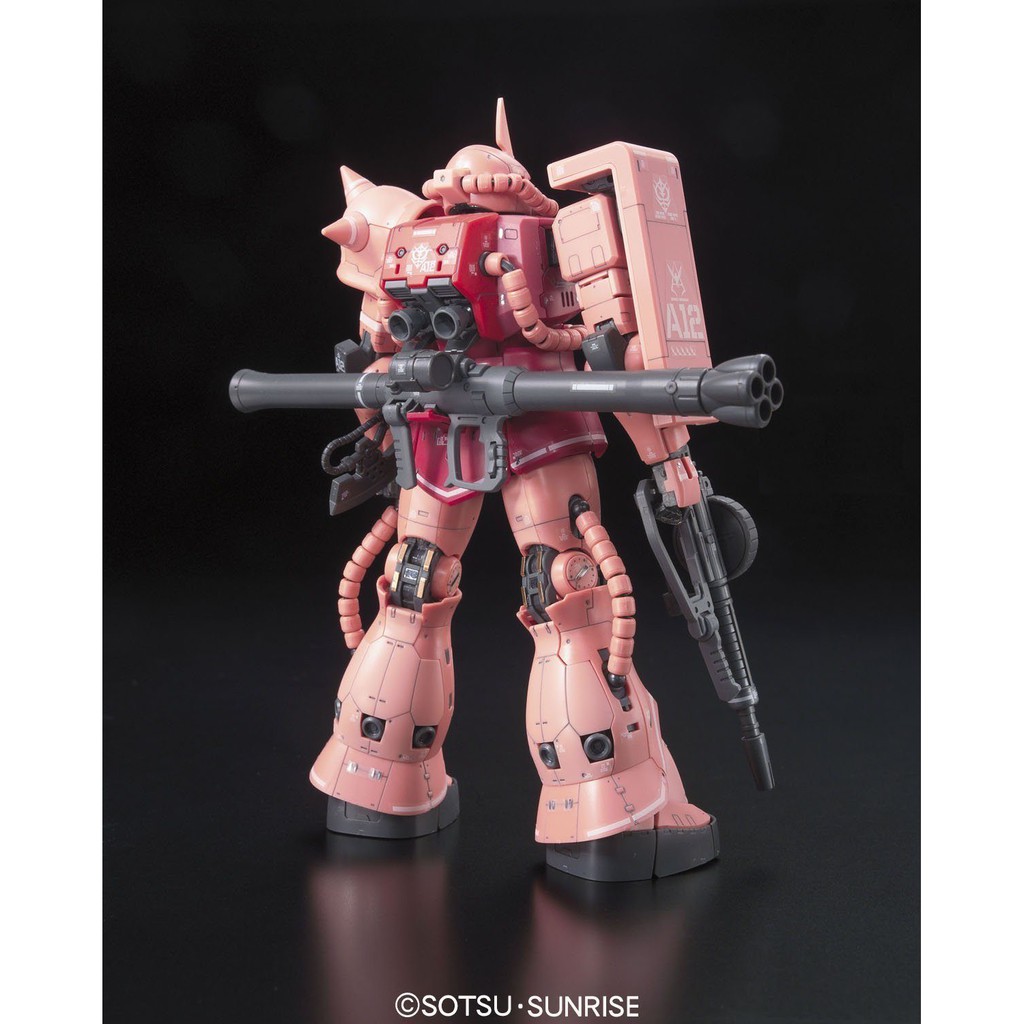 Mô Hình Gundam RG ZAKU 2 MS-06S UC Bandai Real Grade 08 1/144 Đồ Chơi Lắp Ráp Anime Nhật