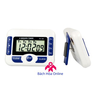Đồng hồ bấm giờ đếm ngược 4in1 PS360
