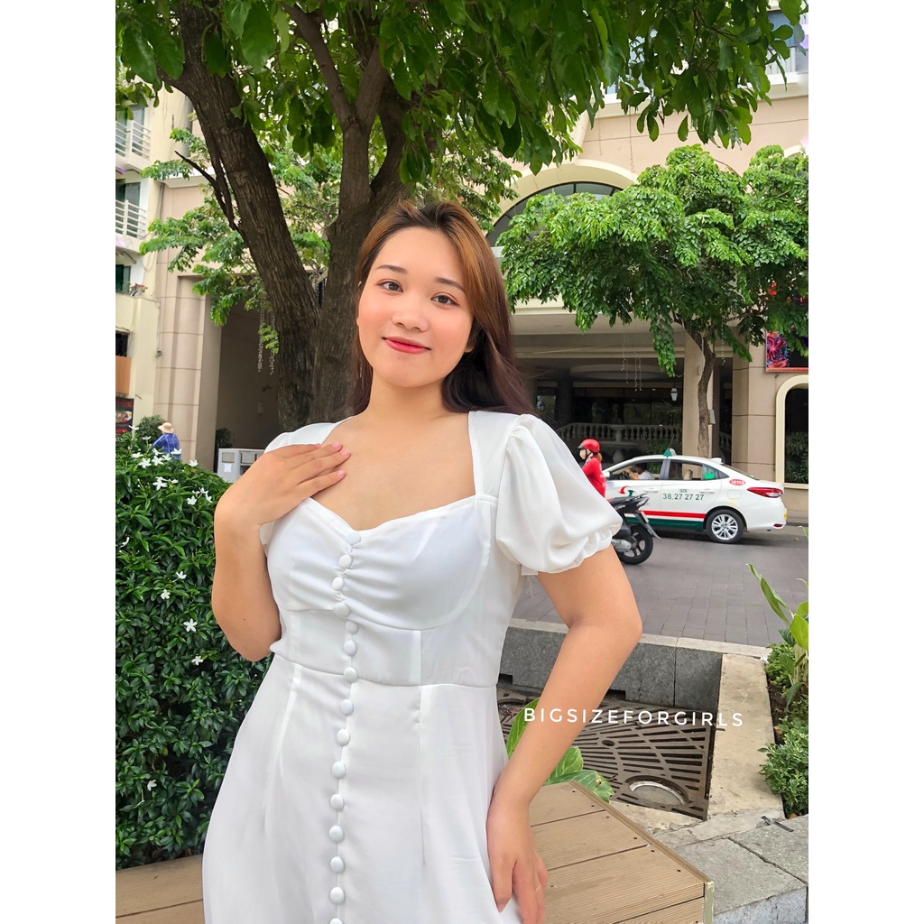 ĐẦM VOAN NÚT BỌC - D881