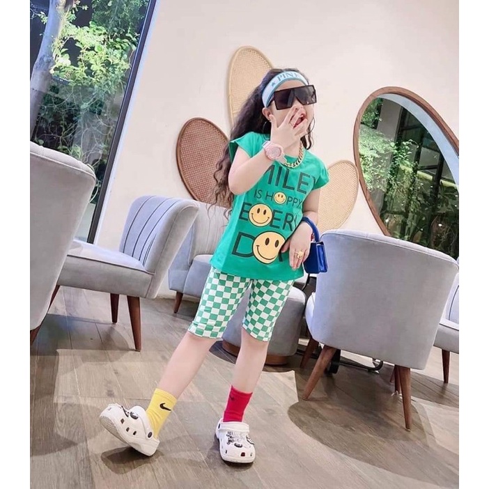 Set Ba Lỗ Thun Lạnh In 3D Hoạt Hình NGHĨA BABY Dành Cho Bé Gái Siêu Xinh (25-42kg)