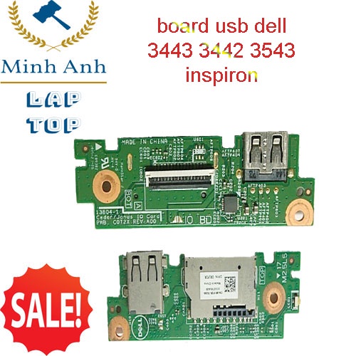 board usb Laptop Dell 3443 3441 3442 3543 inspiron