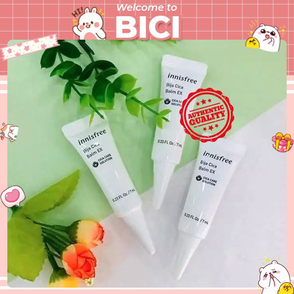 [Mini Size] Gel Hỗ trợ giảm  Làm Dịu Da Innisfree Bija Cica Balm EX