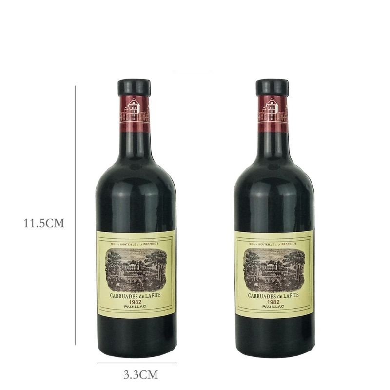 Mô hình chai rượu vang mini trang trí bánh kem sinh nhật