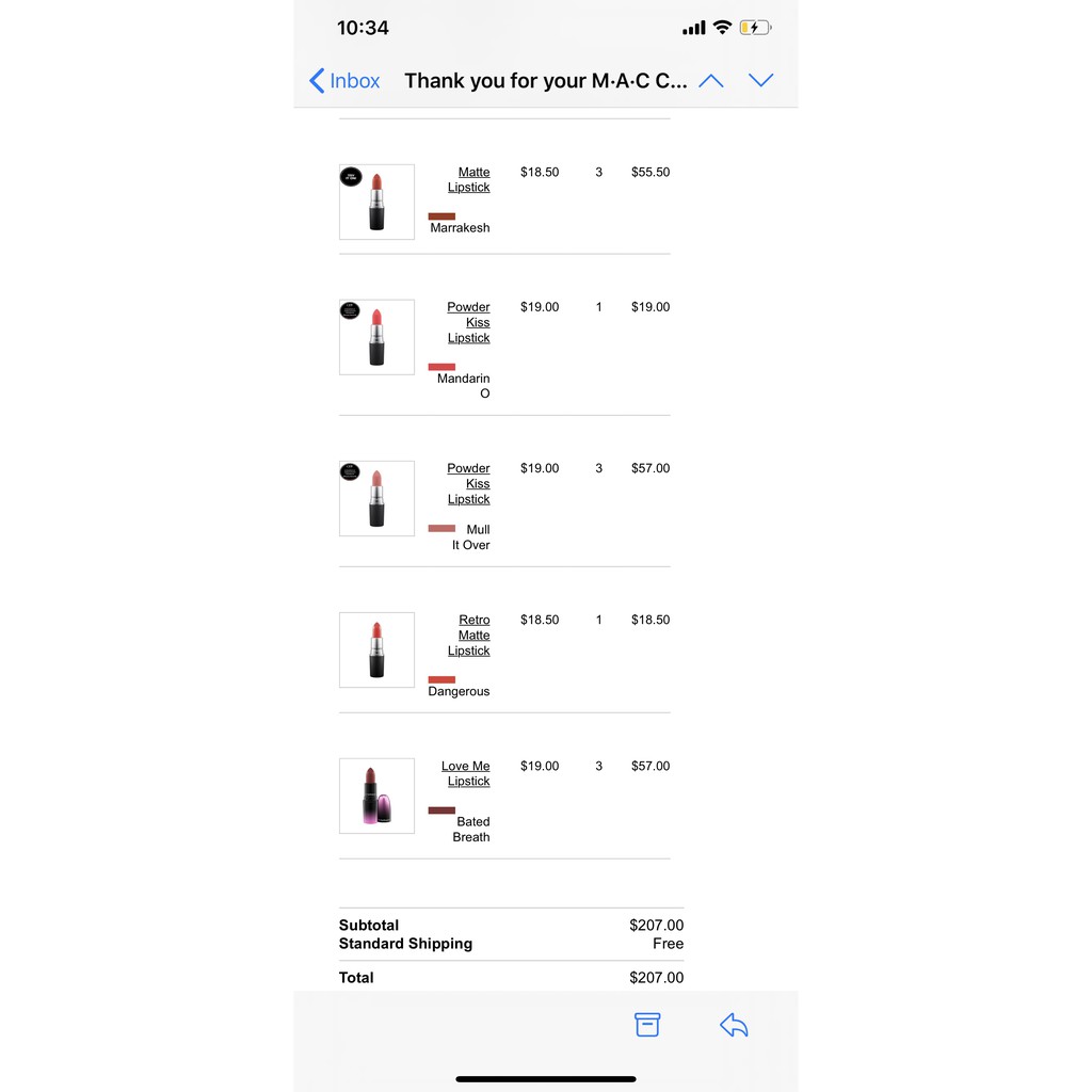 Son lì MAC POWDER KISS (full bill) | BigBuy360 - bigbuy360.vn