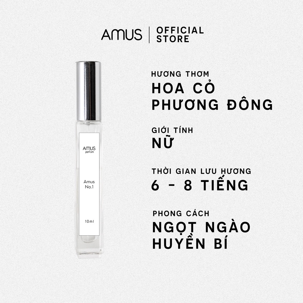 Tinh Dầu Nước Hoa Nữ No.1 Amus 10ml