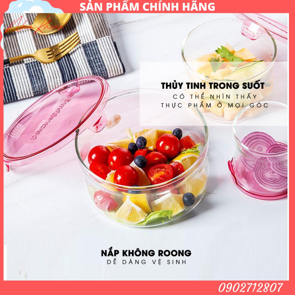 Hộp thủy tinh chịu nhiệt Iwaki 1.3L (Tròn) THƯƠNG HIỆU NHẬT- CHẤT LƯỢNG NHẬT