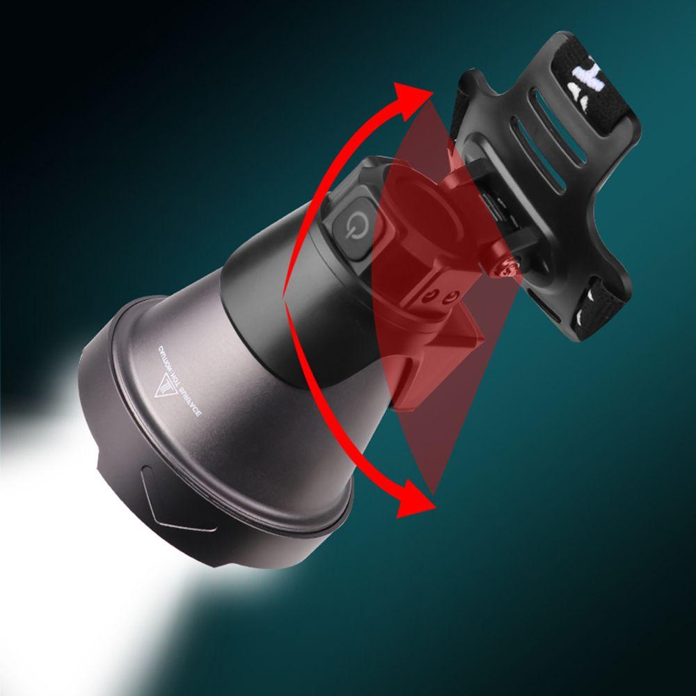 ZAIJIE24 Đèn Led XHP90 + COB Công Suất Cao Kèm Sạc USB Tiện Dụng