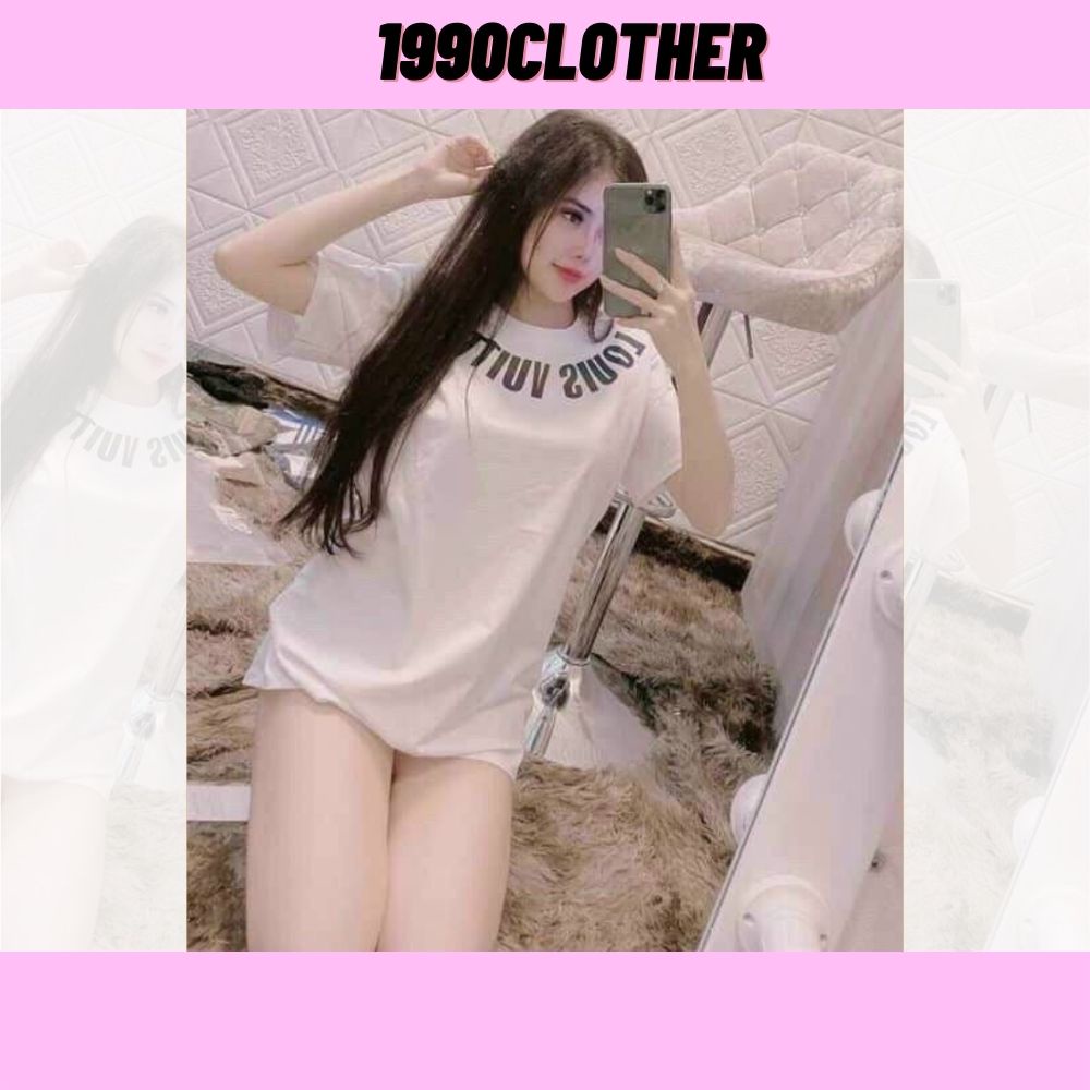Áo thun nữ, áo thun nữ from rộng cotton thái nhiều màu đủ size S M L SKUA-13 1990clother