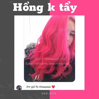 Màu Nhuộm Phủ Bóng Có Dưỡng (Màu xám , hồng , không màu )