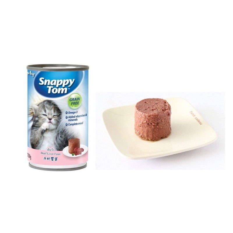 Pate SnappyTom Baby 150g cho mèo con - Thức ăn dinh dưỡng thú cưng Gogi Meow Mart