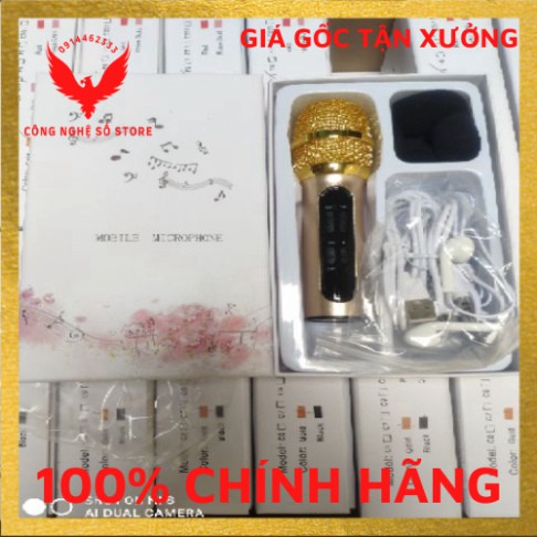 (Hàng có sẵn) Bộ Micro C11 Live Stream, Hát Karaoke Chuyên Nghiệp Mới, Đầy Đủ Phụ Kiện Tai Nghe, Cáp Sạc, Dây