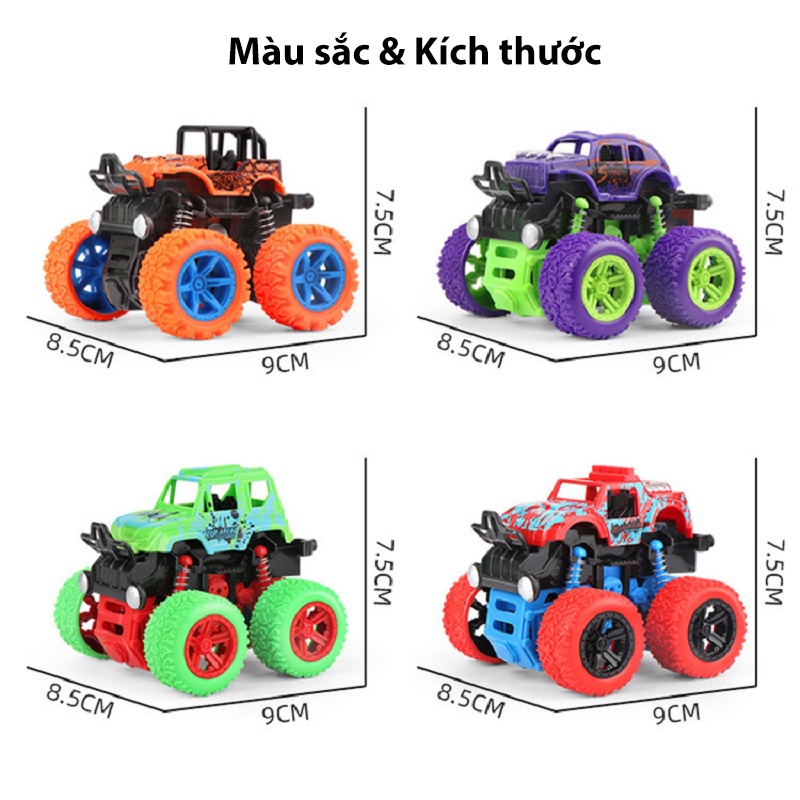 Ô Tô Bánh Đà Địa Hình Siêu Sức Mạnh, giảm xóc 4 bánh độc lập vượt mọi địa hình
