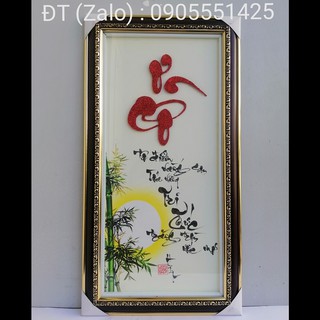 Thư pháp ơn cô. Quà tặng tri ân Thầy cô, quà 8/3,Quà tết.
