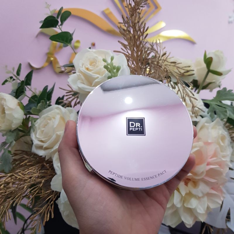 Phấn tươi Dr pepti căng bóng da Peptide volume essence pact
