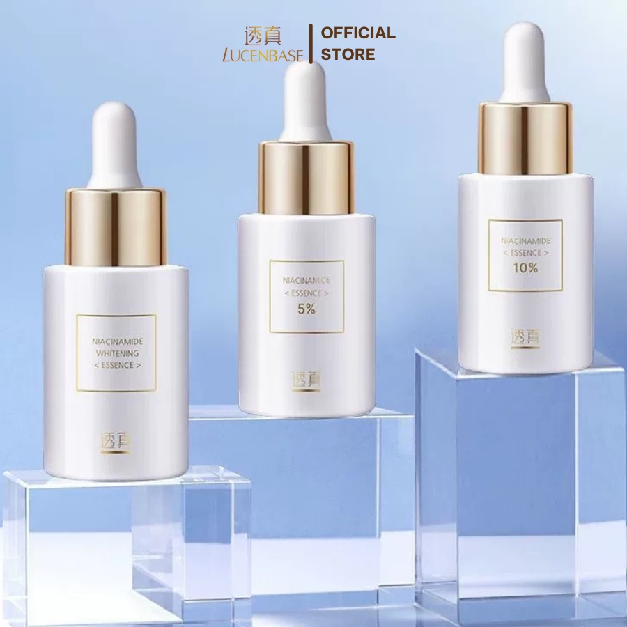 Tinh chất serum 10% niacinamide LUCENBASE kiềm dầu, giảm thâm, sáng da 30ml