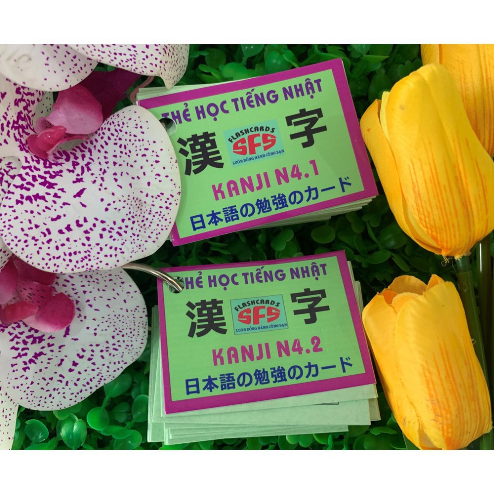 Thẻ học tiếng Nhật Flashcards Kanji N4