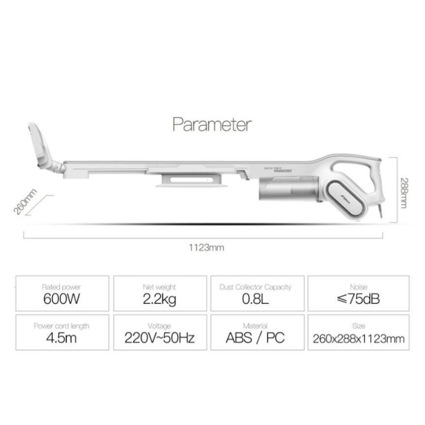 [ BẢO HÀNH 2 NĂM ] Máy hút bụi-Robot hút bụi cầm tay gia đình DEERMA DEM-DX700- Hàng chính hãng 100% | BigBuy360 - bigbuy360.vn