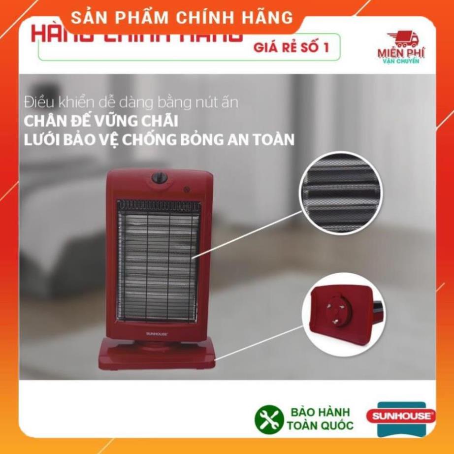 [FreeShip] Đèn sưởi 3 bóng Sunhouse HF1200 Máy sưởi sunhouse HF1200, tốc độ làm ấm nhanh, CHÍNH HÃNG - BH 12 tháng BM