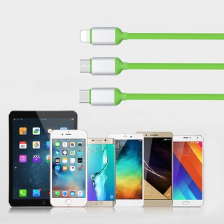 Dây Cáp Sạc Usb Loại C 3 Trong 1 Cho Android/Iphone/Letv
