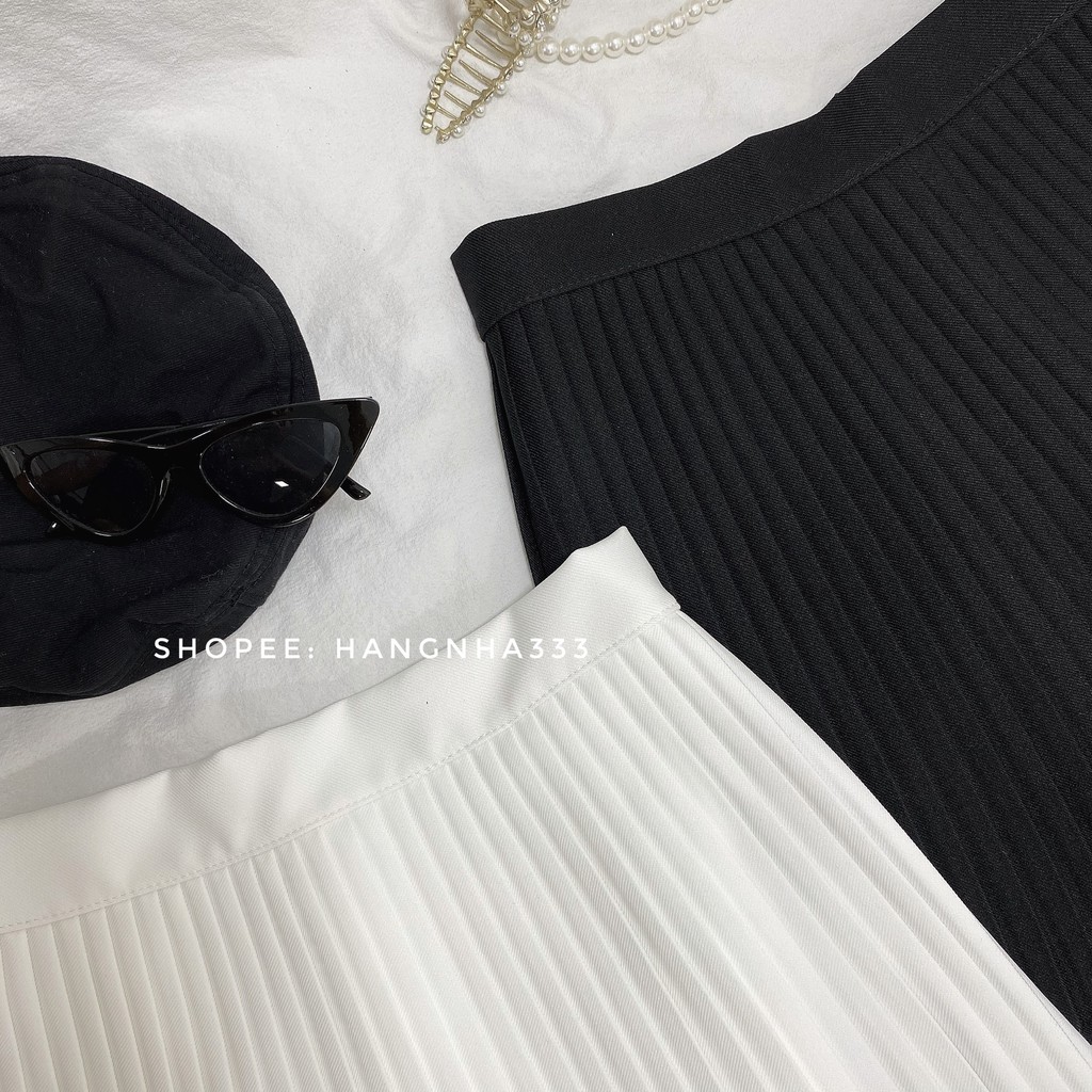 LOẠI 1 || CHÂN VÁY XẾP LY NGẮN BASIC DỄ PHỐI ĐỒ ULZZANG