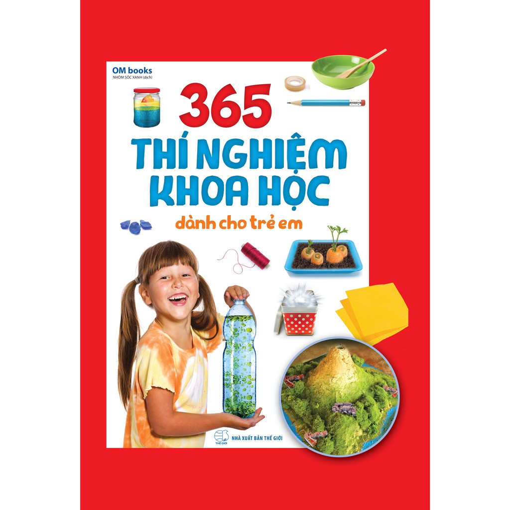 Sách -365 THÍ NGHIỆM KHOA HỌC DÀNH CHO TRẺ EM