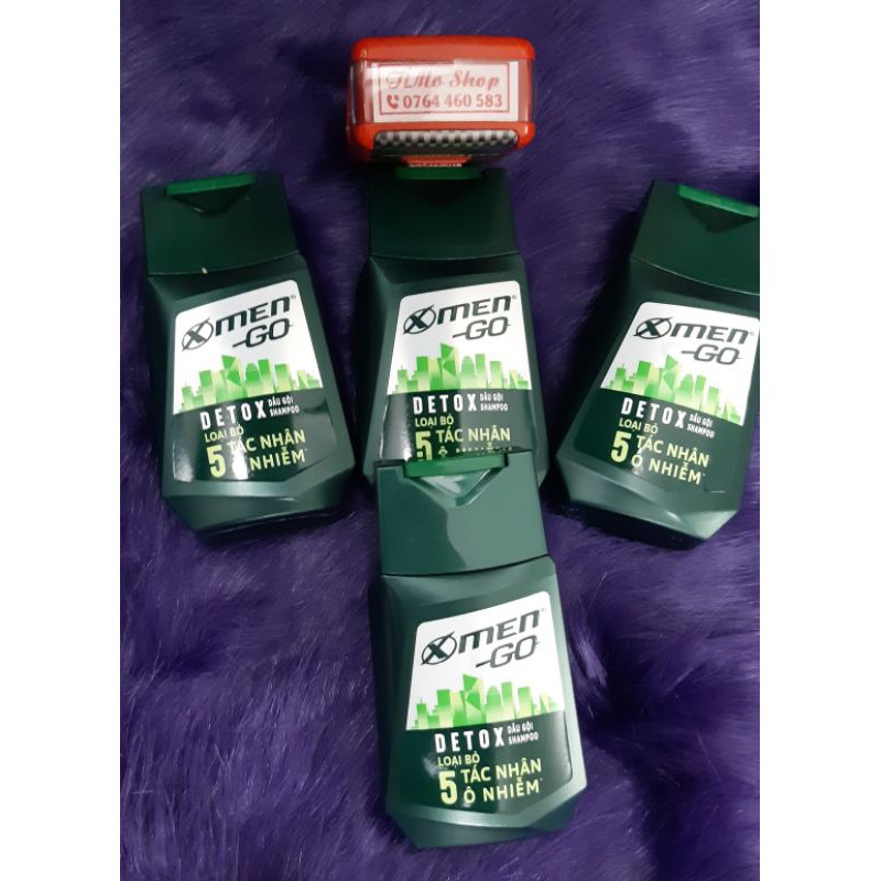 DẦU GỘI XMEN GO DETOX 5 TÁC NHÂN Ô NHIỄM 100GR