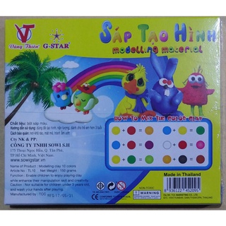 Đất nặn G-STAR 5 - 8 - 10 -12 - 24 màu