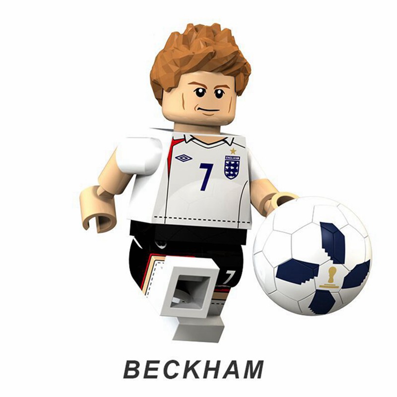 Bộ Đồ Chơi Lego Xếp Hình Cầu Thủ Messi Bec Bec Beckham Cho Trẻ Em