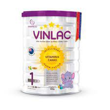 [Mua 2 lon tặng thìa ăn dặm cho bé] Sữa Vinlac số 1 900g