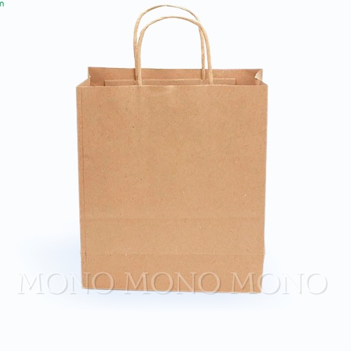 Set 3 Túi Giấy Kraft Đựng Quà Tặng - Nhiều Kích Cỡ - Túi Giấy Môi Trường Đựng Thực Phẩm, Mono Boutique