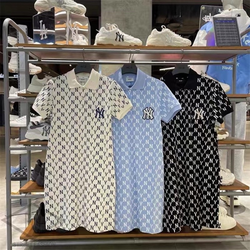 Váy polo MLB hoạ tiết chữ NY