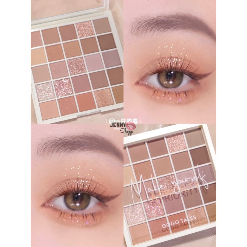 Bảng Phấn Mắt 25 Ô Gogo Tales Back To Reality/Make Yourself Priority