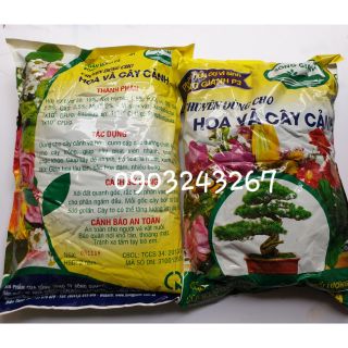 Phân bón hữu cơ vi sinh hoa cây cảnh túi 2kg