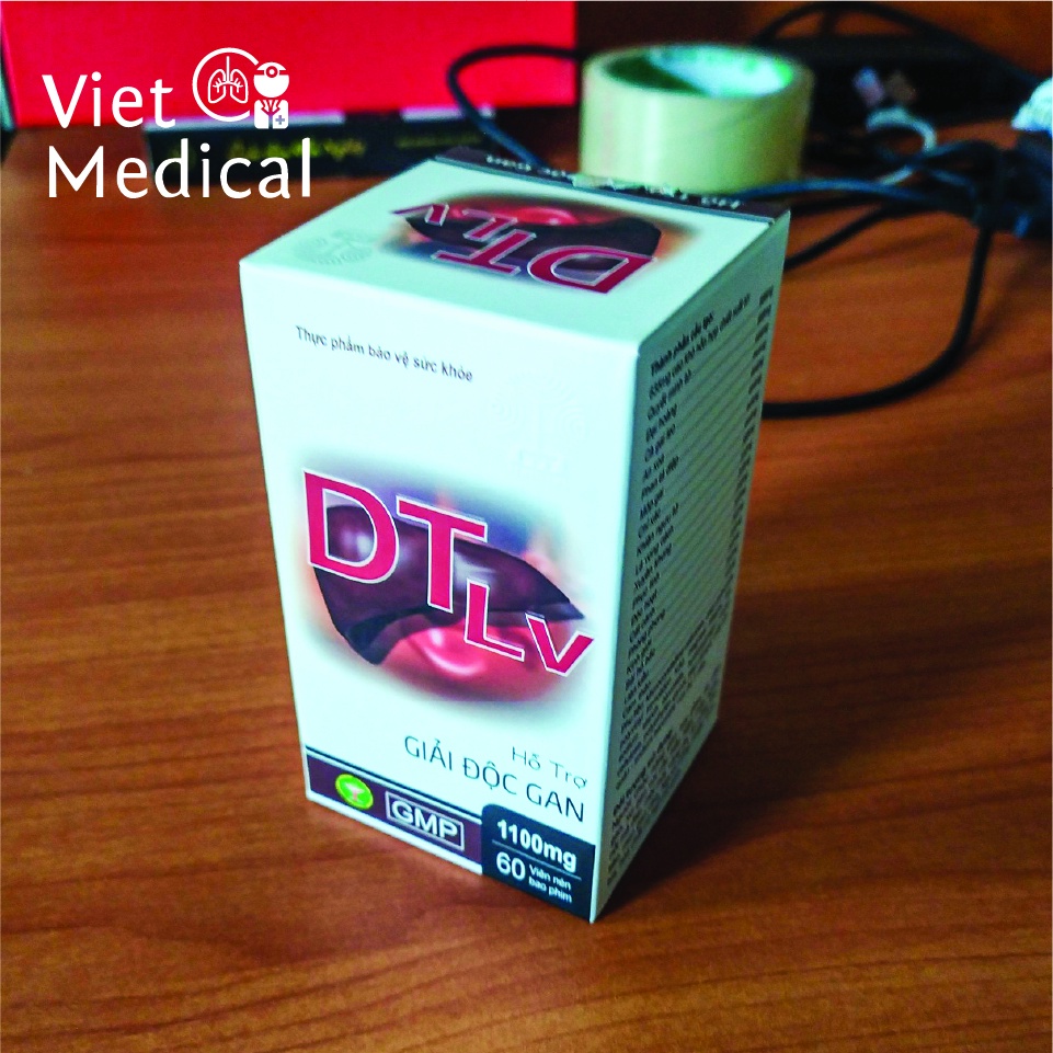 Viên uống DTLV Việt Medical hỗ trợ giải độc gan