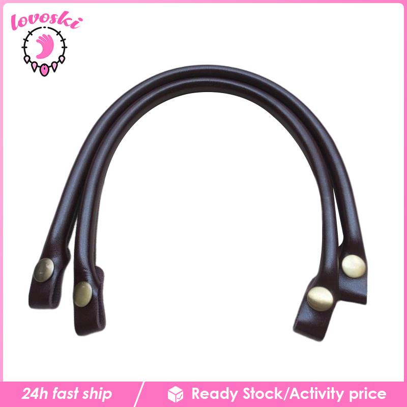 Set 2 Tay Cầm Túi Xách Da PU Thay Thế DIY