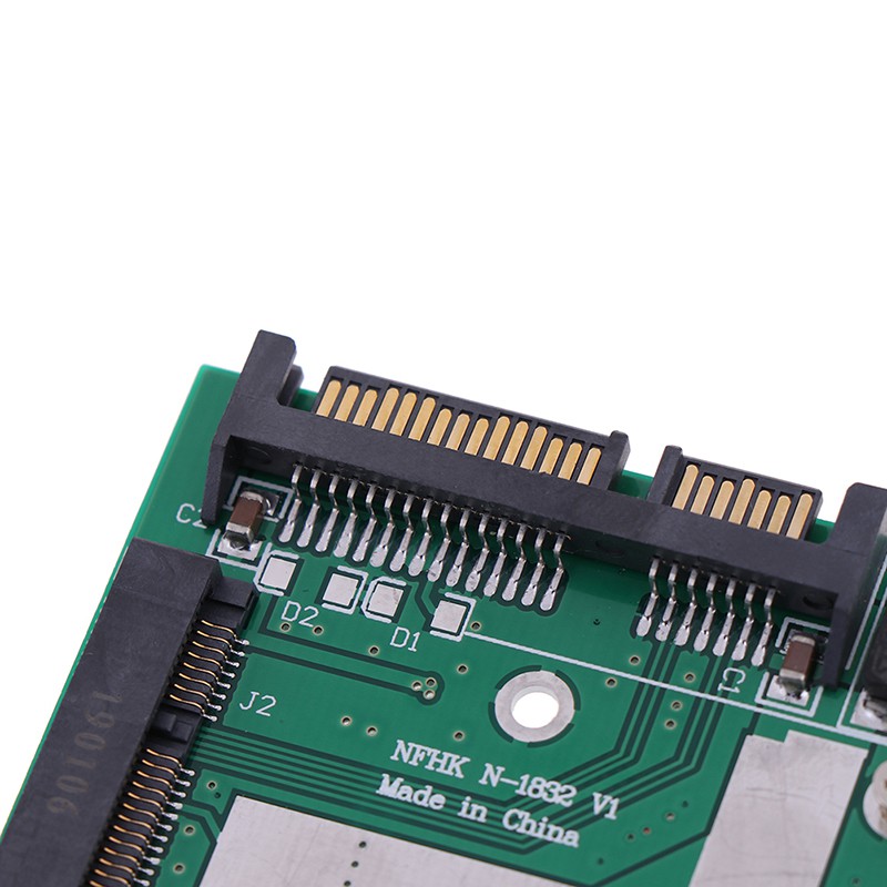 Colorfulswallowfly mSATA SSD to 2.5'' SATA 6.0gps adapter converter card module board mini pc CSF