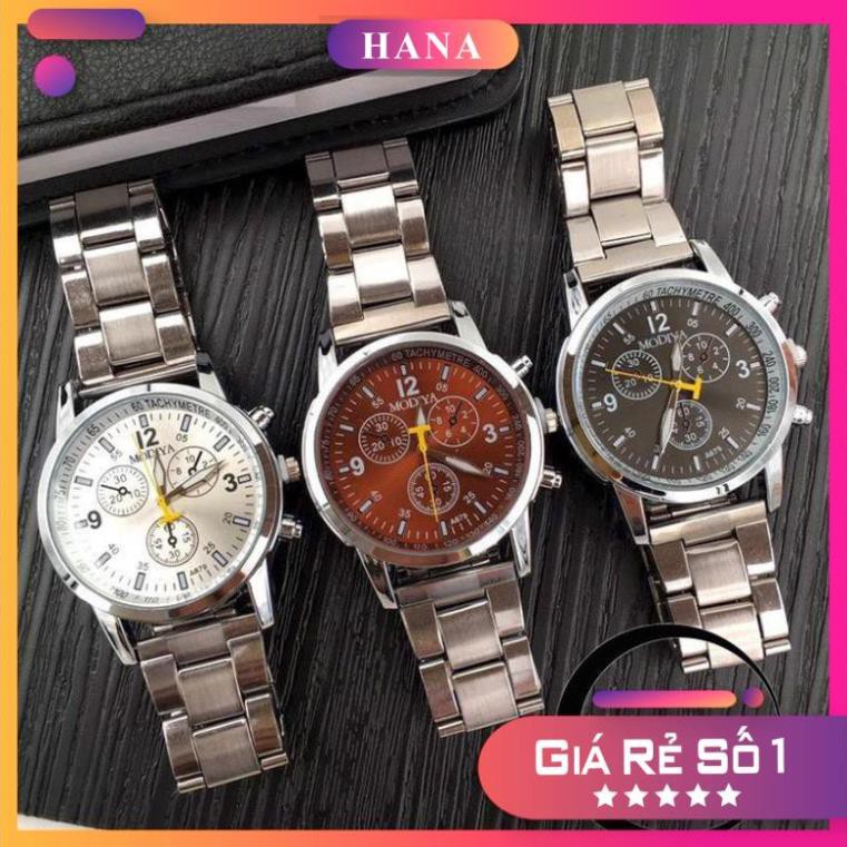Đồng hồ nam dây kim loại cao cấp Modiya cực đẹp ZO103